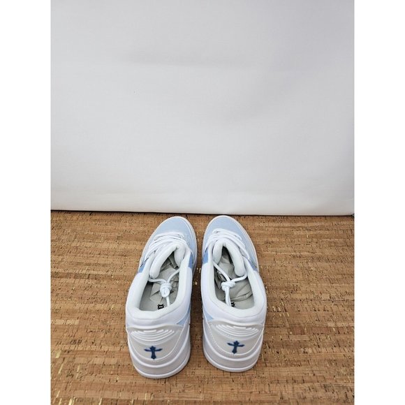 Kito Wares Shoes Mother Mary Tribus Men’s 11 Jordan 3 Blue‎ White Rare Casual - Picture 2 of 14